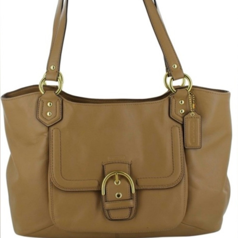 Coach Tan Leather Purse